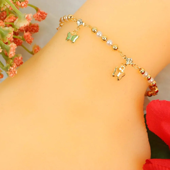 "New Beautiful Design Anklet for Women/Girls, Gift, A560 - Picture 9 of 10